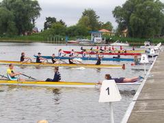 Start Ruderboote beim Start