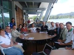 Gemeinsamer Erfahrungsaustausch mit den Neuseeländern.