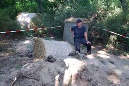 Sprengung auf dem Marienberg erfolgreich