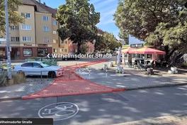 Zwischen der Franz-Ziegler- und der Wilhelmsdorfer Straße wird eine Radwegverbindung geschaffen.