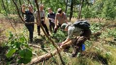 Probefällung zur Schädlingsbefall-Kontrolle.