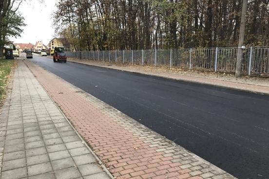 Schulstraße wird für den Verkehr wieder frei gegeben