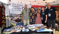 Infostand der Brandenburger Delegation