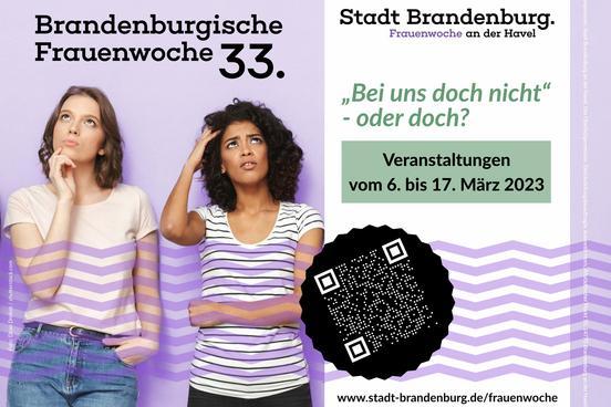 Plakat zur Frauenwoche