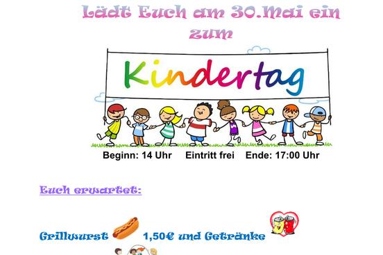 Plakat zum Kindertagsfest