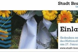 Gedenken an die Opfer des Nationalsozialismus