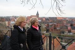 Nach der Vertragsunterzeichnung wurde noch das BUGA-Gelände in Havelberg besichtigt.