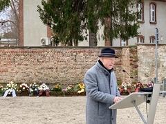 Axel C. Hüntelmann sprach zum Thema "Opfer der Landesanstalt Görden während des Nationalsozialismus".
