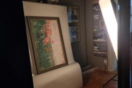 Ausgeleuchtet steht hier das "Mohnfeld" von Karl Hagemeister zum Foto bereit (Foto: Stadtmuseum Brandenburg an der Havel)