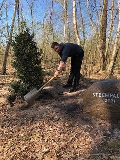 Foto Stadtforst: städtischer Waldarbeiter Stephan Senk