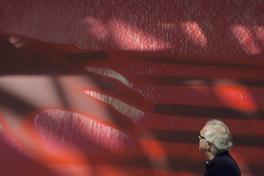 Franz Meiller vor seiner Arbeit