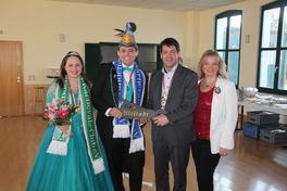 Stadtschlüssel an Bürgermeister Steffen Scheller zurückgegeben