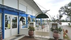 restaurant "Mesogios" Der Eingangsbereich des Restaurants.