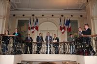 Rundgang durch das Rathaus Reisende der Verwaltung im Rathaus