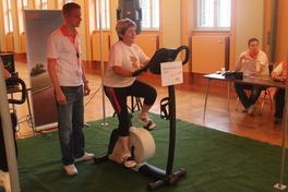 Um die Wette radeln im Rathaus