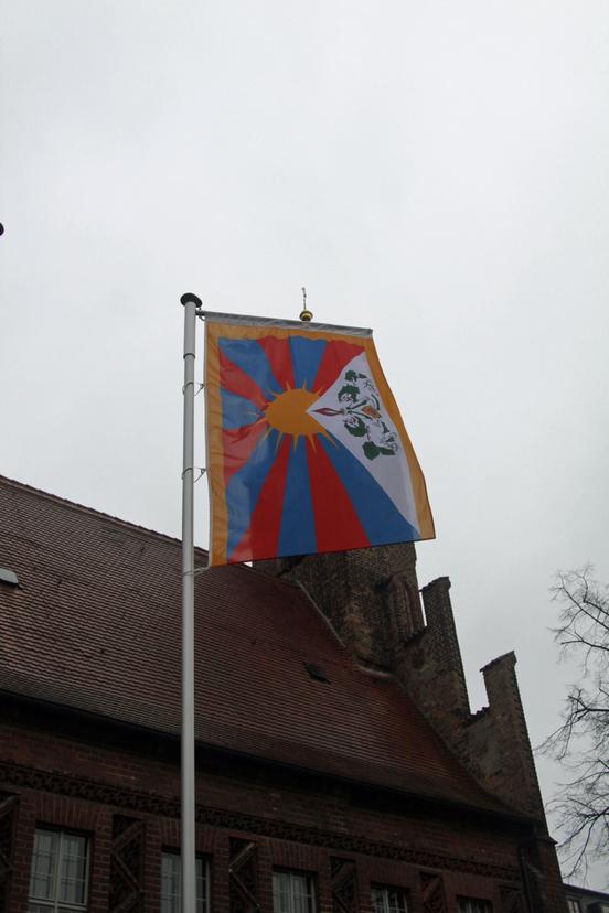 Eine Flagge für Tibet