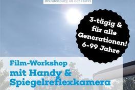 Workshop mit erfahrenen Musikfilmproduzenten – Filmen mit Handy und Spiegelreflexkamera
