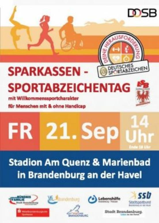 Poster des Sparkassen-Sportabzeichentags