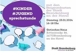 Kinder- und Jugendsprechstunde