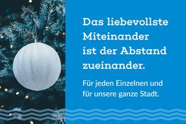 Weihnachtsgrüße des Oberbürgermeisters