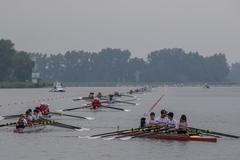 Ruderer auf dem Beetzsee