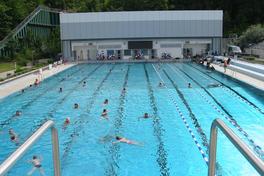 Die Freibadesaison endet, das Cabriodach aber wird bei schönen Wetter weiterhin geöffnet sein.
