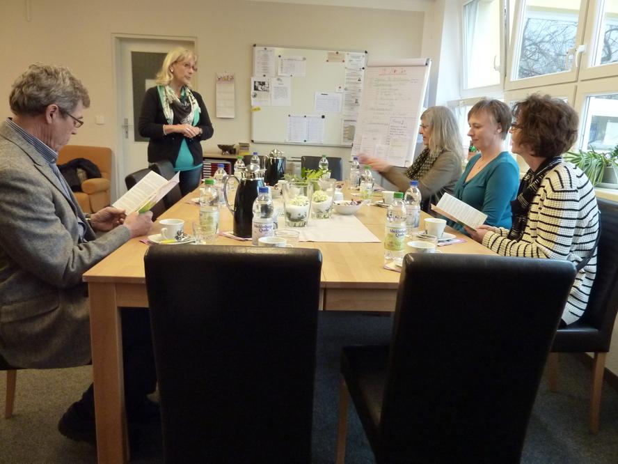 Dänische Schulleiter zu Gast Zusammensitzen der Schulleiter