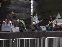 Pfälzer Musiker auf dem Havelfest Musiker aus Kaiserslautern auf der Bühne beim Havefest