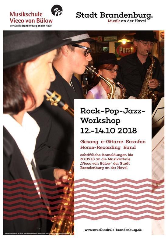 Rock Pop Jazz – Workshops im Oktober