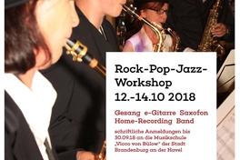 Rock Pop Jazz – Workshops im Oktober
