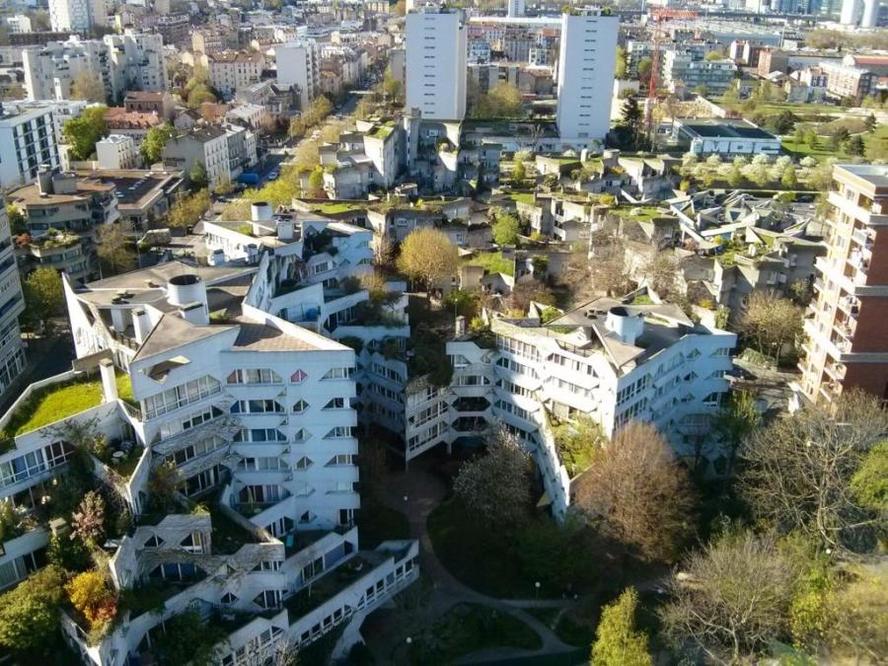 Ivry-sur-Seine Vogelperspektive