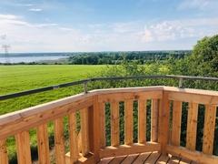 OB Steffen Scheller: Beliebte Aussichtsplattform in Kirchmöser wieder geöffnet / Investition in Radweg