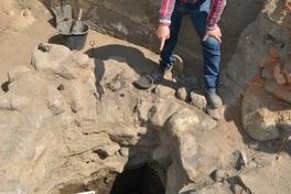 Grabungsstätte in Schmerzke