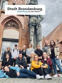 Auszubildende der Stadtverwaltung Brandenburg an der Havel