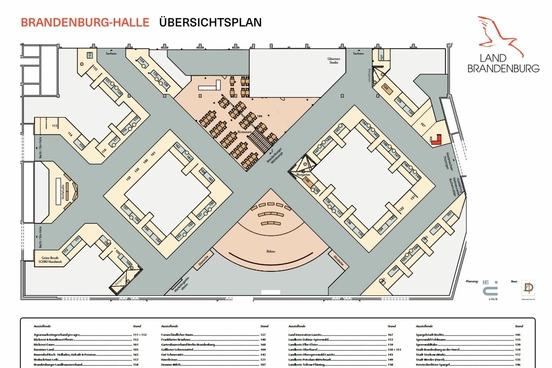 Lageplan Brandenburg-Halle