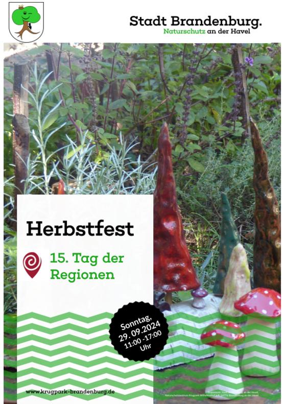 Plakat zum Herbstfest