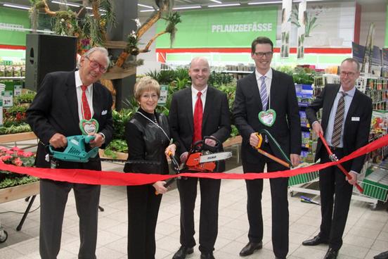 Hagebaumarkt auf dem Gelände des Beetzsee Centers eröffnet