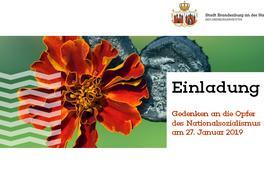 Gedenken an die Opfer des Nationalsozialismus