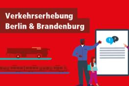 Hinweisschild zur Verkehrserhebung