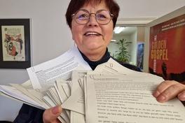 "Der Stapel der Einsendungen wächst dieser Tage Tag für Tag", freut sich Fouqué-Bibliotheksdirektorin Cornelia Stabrodt.
