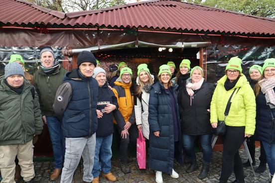 Eröffnungsbild mit Vertretern der Verbände, Starke und Stadt