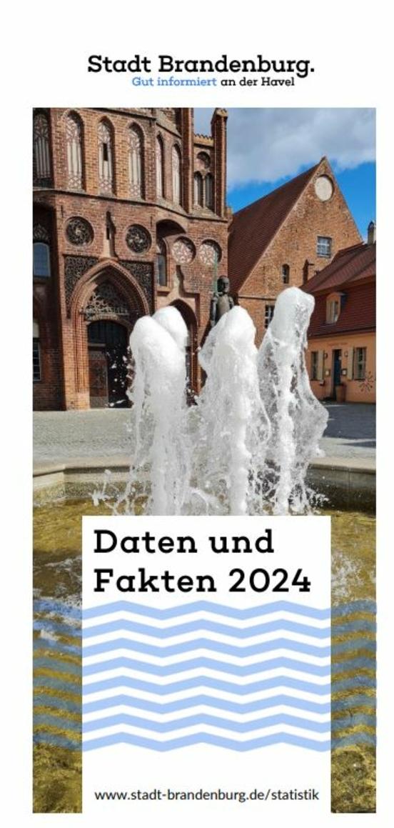 Deckblatt des Flyers Daten und Fakten 2024 (maschinenlesbare PDF bitte unter oben genannten Link herunterladen)