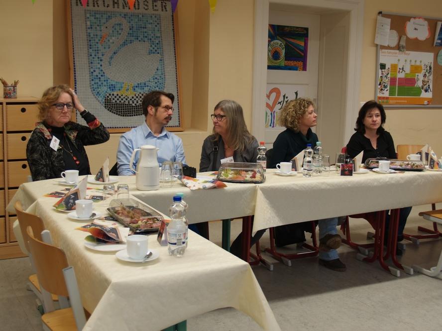 Ballerup Anna Gersby und Marianne Lykkeby auf der Geburtstagsveranstaltung