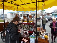 Leckere Spezialitäten vom Antenne Kaffeemobil ...