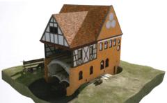 Brandenburg, Altstadt, Ritterstraße 86, "Gotisches Haus", eines der am besten erhaltenen und am besten untersuchten mittelalterlichen Häuser im Land B