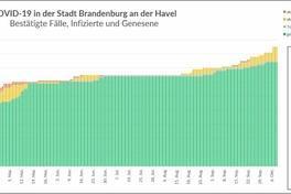 Corona-Wochengrafik des Gesundheitsamtes