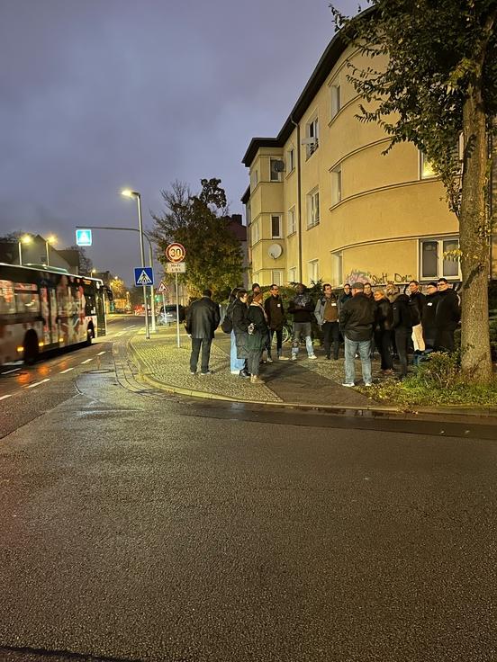 Vor Ort-Begehung in der Bauhofstraße