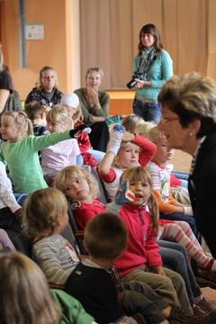 Kleiner Gedankenaustausch mit der Oberbürgermeisterin.