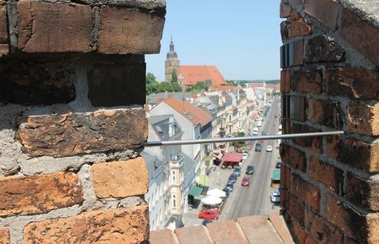 Blick vom Steintorturm in die Steinstraße, Foto: Stadtmuseum