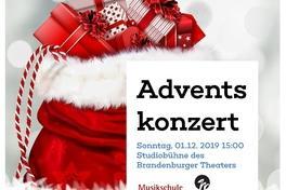 Adventskonzert der Musikschule „Vicco von Bülow“ am 1. Dezember 2019